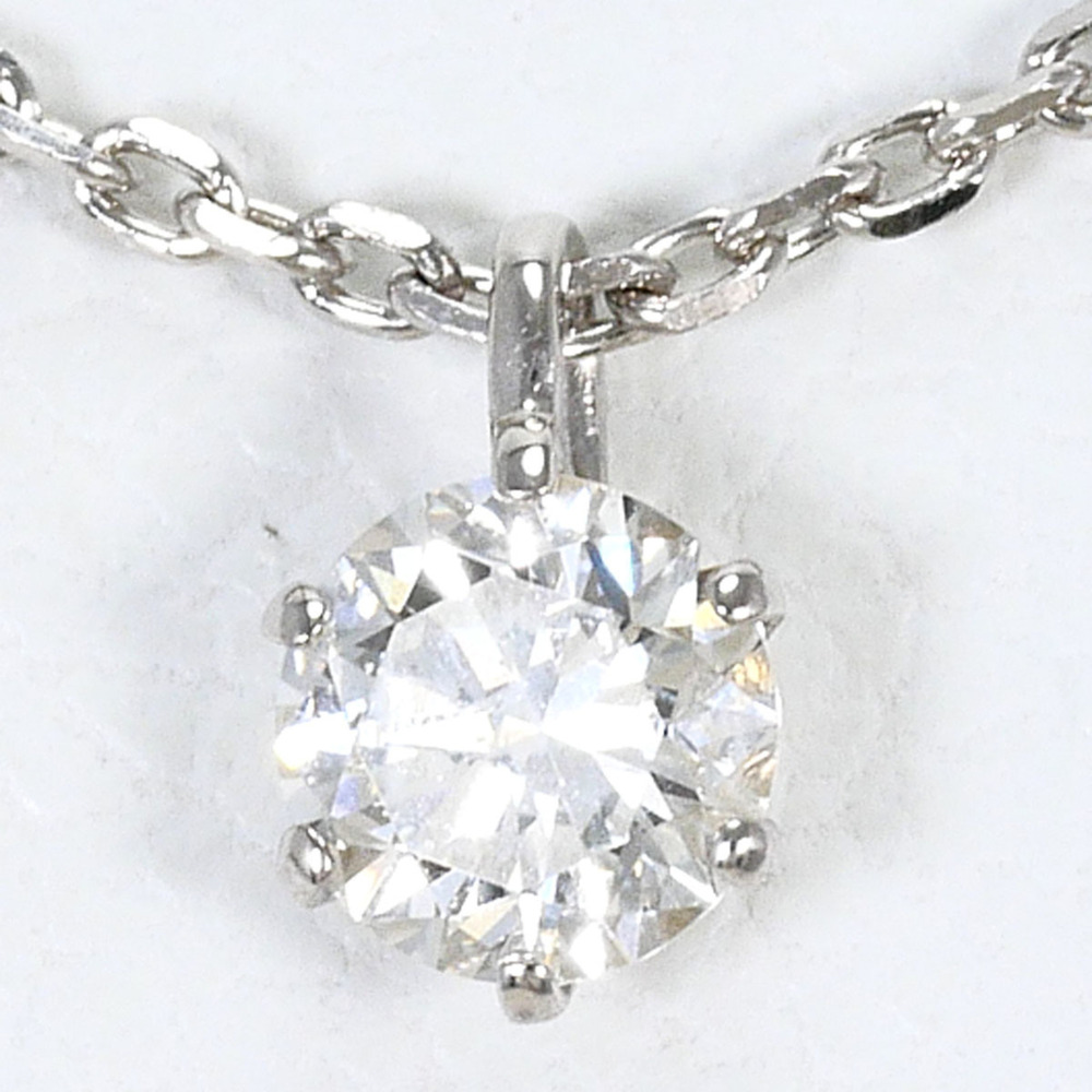 VINTAGE 18k Silver Diamond Necklace